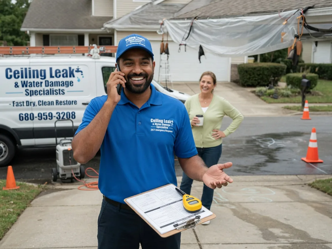 Ceiling Leak Cleanup Nome, TX FAQs